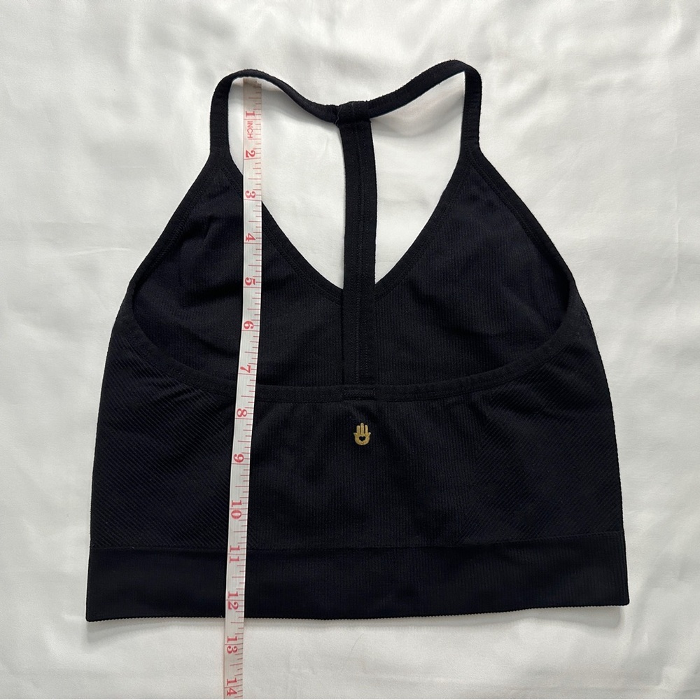 Spiritual Gangster Black Racerback Sports Bra - Picture 7 of 7
